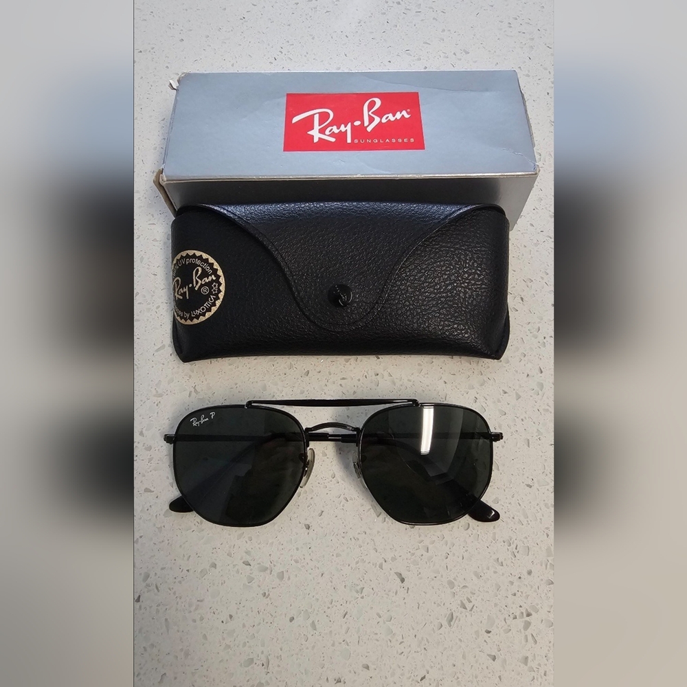 Ray-Ban Polarized "The Marshal" Sunglasses